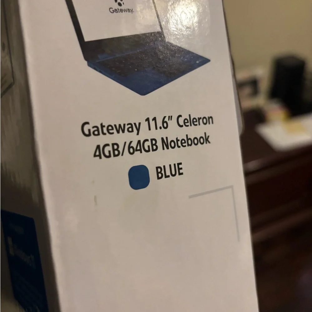 Blue Laptop